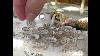 Novelty English Solid Sterling Silver Miniature Dolls House Tea Set 1969