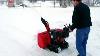 Honda HSS724ATD (24) 196cc Two-Stage Track Drive Snow Blower with 12-Volt Elec.